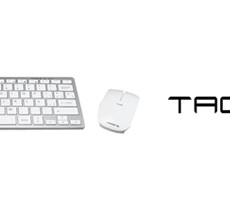 TECLADO TACENS + MOUSE LEVIS USB PLATA INALAM