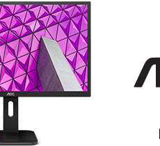 MONITOR 22 AOC 22P1 FULLHD VGA+HDMI+DP+DVI